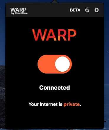 重启WARP